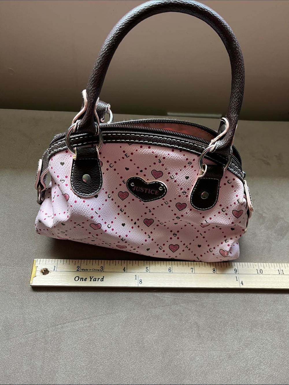 Justice Pink and Brown Mini Bags - Picture 5 of 8
